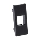 FANTON - Adattatore KEYSTONE per serie VIMAR LINEA, colore nero