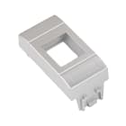 FANTON - Adattatore KEYSTONE per serie BTICINO LIVING TECH, colore argento