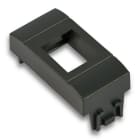 FANTON - Adattatore KEYSTONE per serie BTICINO LIVING LIGHT/INTERNATIONAL, colore grigio antracite