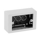 FANTON - Scatola per placca rettangolare, colore bianco
