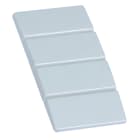 FANTON - Tappo coprimodulo, colore bianco