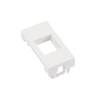 FANTON - Adattatore KEYSTONE per serie BTICINO MATIX GO, colore bianco