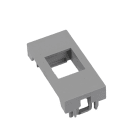 FANTON - Adattatore KEYSTONE per serie BTICINO MATIX GO, colore grigio