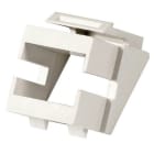 FANTON - Adattatore KEYSTONE per bussola fibra ottica SC/LC DX, colore bianco
