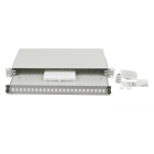 FANTON - Cassetto ottico 19" 24 porte SC vuoto, colore grigio
