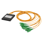 FANTON - Splitter 1,5m 1x8 connettori SC/APC, colore giallo