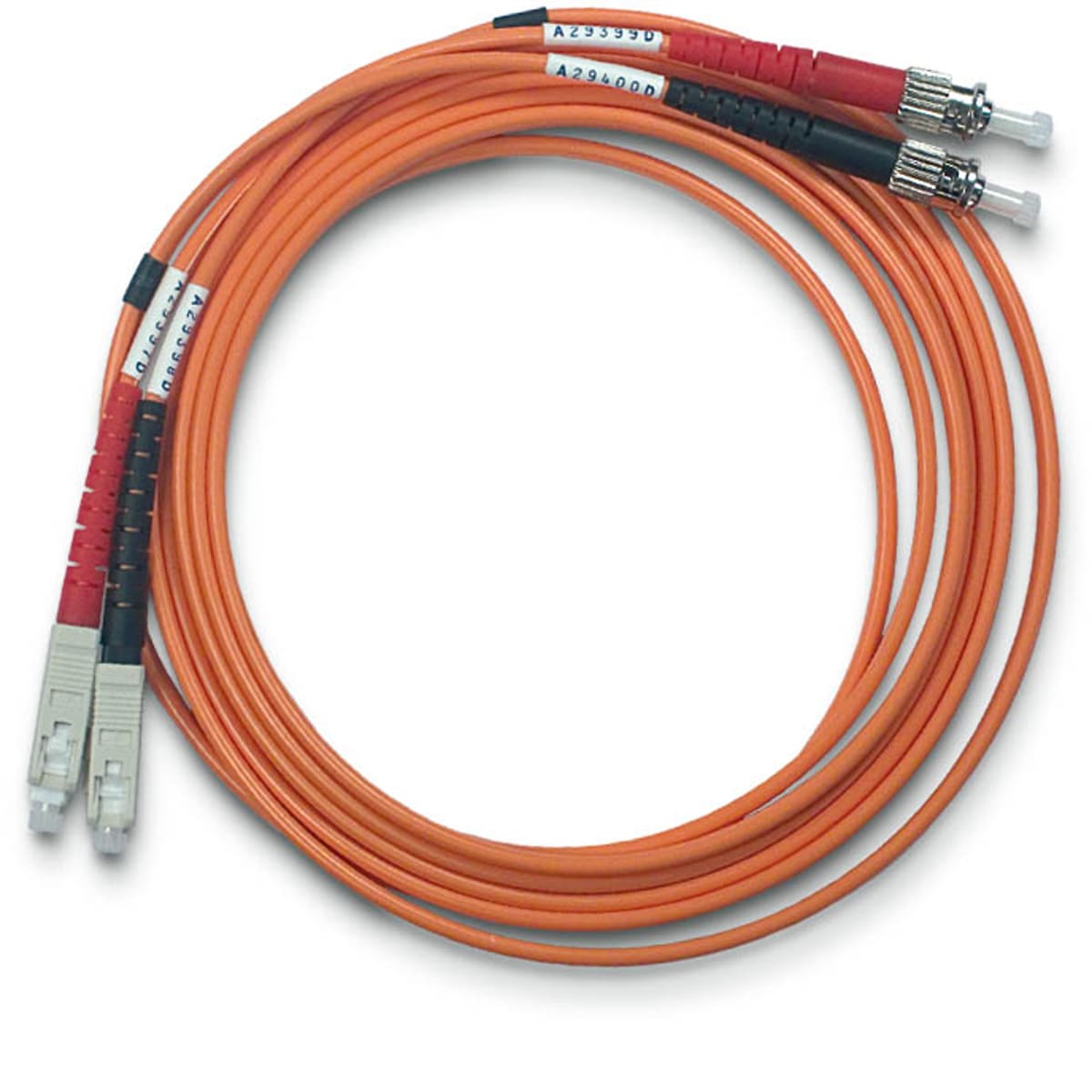 FANTON - Bifibra 1m OM1 LSZH ST-SC, colore arancione