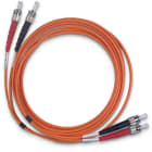 FANTON - Bifibra 5m OM1 LSZH ST-ST, colore arancione
