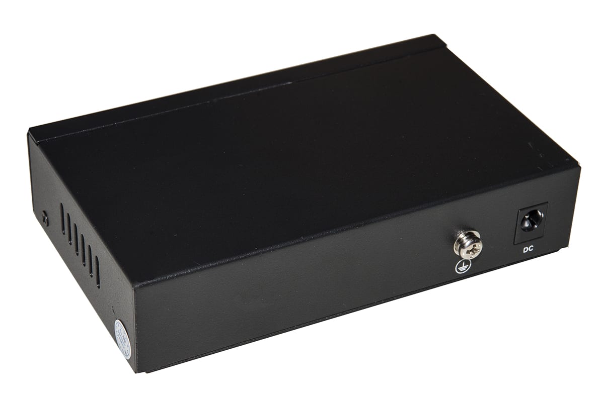 FANTON - Switch di rete Gigabit 10/100/1000 8 porte RJ45 19" in metallo