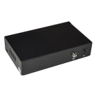 FANTON - Switch di rete Gigabit 10/100/1000 8 porte RJ45 19" in metallo