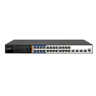FANTON - Switch 24 porte Gigabit PoE 400W + 4 porte SFP + 1 porta L3