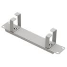 FANTON - Pannello cieco 10" 1U p.12mm 2 anelli, colore grigio