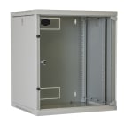 FANTON - Quadro CLOUD, ispezionabile lateralmente, 540x750x600mm 15U, porta a vetro, colore grigio