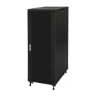 FANTON - Armadio STANDARD 600x1166x600mm 22U, porta a vetro, colore nero