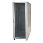 FANTON - Armadio STANDARD 600x1610x600mm 32U, porta a vetro, colore grigio