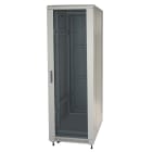 FANTON - Armadio STANDARD 600x2055x600mm 42U, porta a vetro, colore grigio 28203