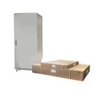 FANTON - Armadio SMONTATO 600x2055x600mm 42U, porta cieca, colore grigio