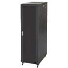FANTON - Armadio STANDARD 600x2055x800mm 42U, porta a vetro, colore nero