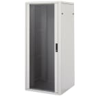 FANTON - Armadio STANDARD 800x2055x1000mm 42U, porta a vetro, colore grigio