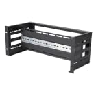 FANTON - Pannello guida DIN 19" 4U prof.205mm, colore grigio