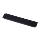 FANTON - Pannello cieco 19" 2U p.12mm, colore nero