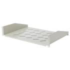 FANTON - Ripiano fisso 19" 2U p.350, colore grigio