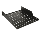 FANTON - Ripiano fisso 19" 2U p.450, colore nero