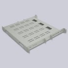 FANTON - Ripiano fisso 19" 1U p.650, colore grigio