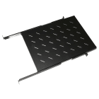 FANTON - Ripiano estraibile 19" 1U p.350, colore nero