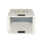 FANTON - Quadro SMONTATO 540x370x400mm 6U, porta a vetro, colore grigio