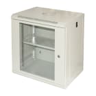 FANTON - Quadro E/CLOUD 530x600x400mm 12U, porta a vetro, colore grigio