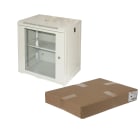FANTON - Quadro SMONTATO 540x595x400mm 12U, porta a vetro, colore grigio