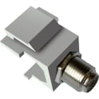 FANTON - Connettore F femmina KEYSTONE, colore bianco