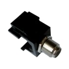 FANTON - Connettore F femmina KEYSTONE, colore nero 32191