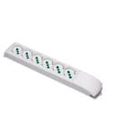 FANTON - Multipresa FIDO senza cavo, 6 prese P40, colore bianco 410230