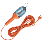 FANTON - Lampada ALADIN 5m 2x0,75 spina S10, protezione in ferro, colore arancione