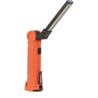 FANTON - Lampada portatile pieghevole 170/30lm, colore nero/arancione