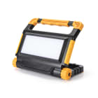 FANTON - Proiettore LED 50W, con supporto, ricaricabile, IP54, colore giallo