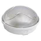 FANTON - Plafoniera MIDI tonda 60W E27 IP65, colore bianco