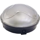 FANTON - Plafoniera MIDI tonda 60W E27 IP65, colore nero