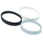 FANTON - Anello per plafoniera ovale 100W, colore bianco