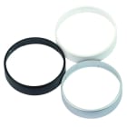 FANTON - Anello per plafoniera tonda 100W, colore argento metallizzato