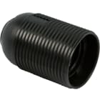 FANTON - Portalampada E27 filettata, colore nero