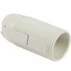 FANTON - Portalampada E14 filettata, colore bianco 62812