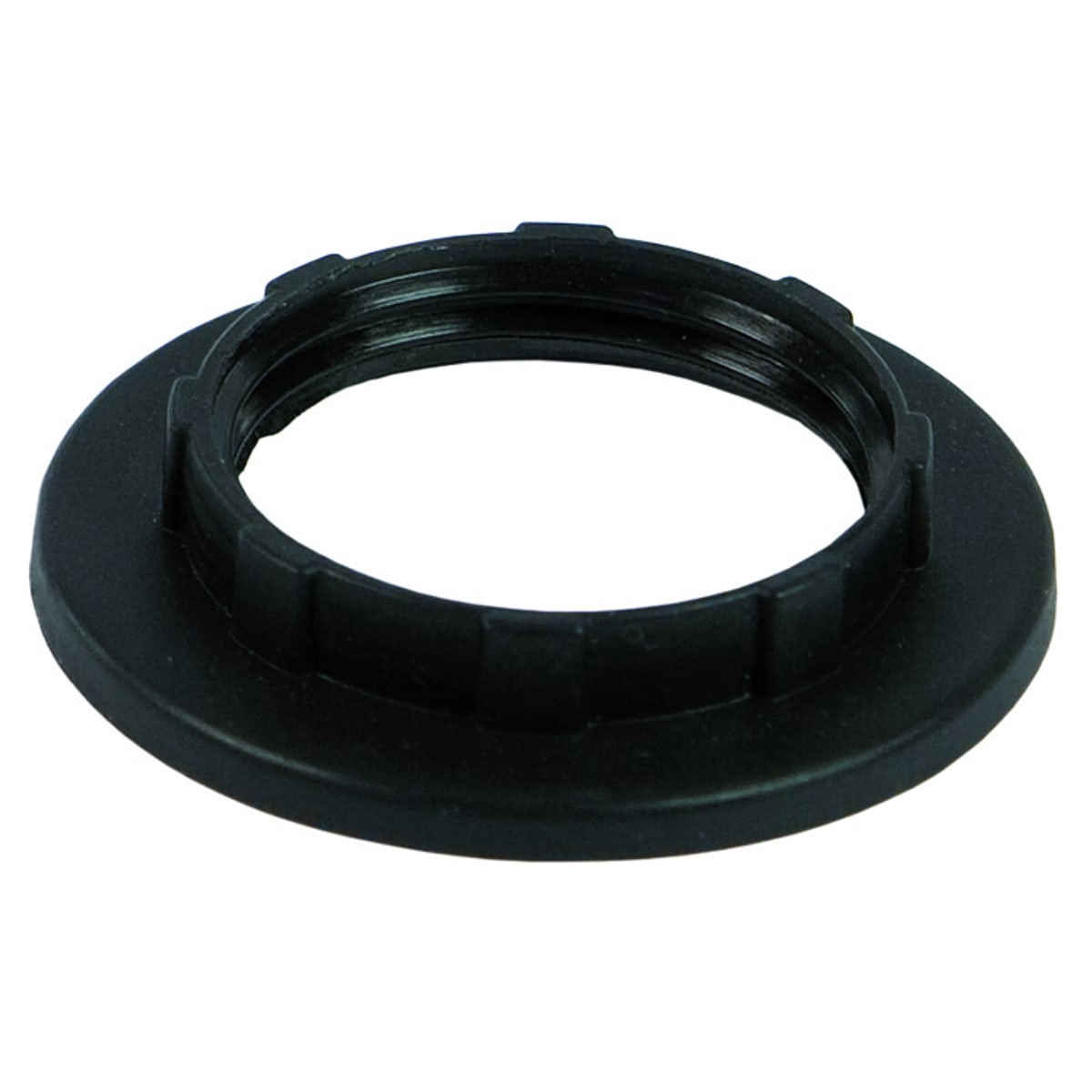 FANTON - Ghiera per portalampada E14, colore nero 62823