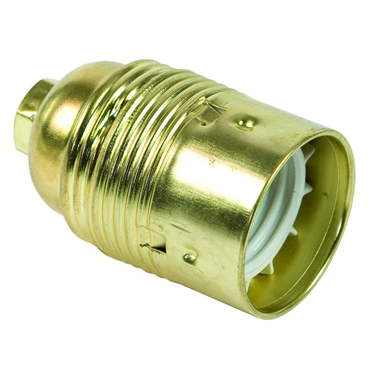 FANTON - Portalampada E27 liscia, colore oro 62830