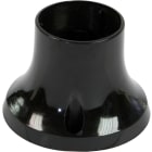 FANTON - Punto luce da parete dritto+E27, colore nero