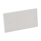 FANTON - Coperchio con viti per scatola da incasso rettangolare 4 moduli, colore bianco