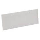 FANTON - Coperchio con viti per scatola da incasso rettangolare 6/7 moduli, colore bianco