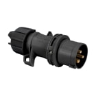 FANTON - Spina mobile ARGO 2P+T 16A 230V 6h IP54 cablaggio rapido, colore nero 70107